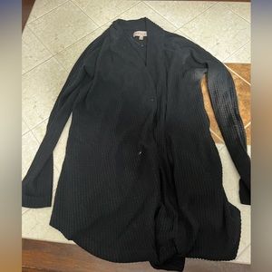 Waffle Knit Cardigan 🖤